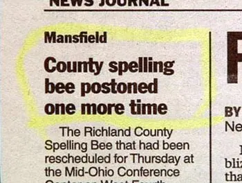 county spelling bee