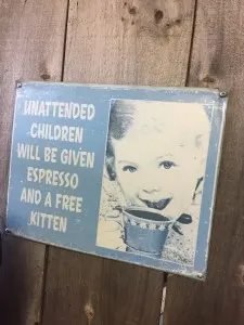 unattended children